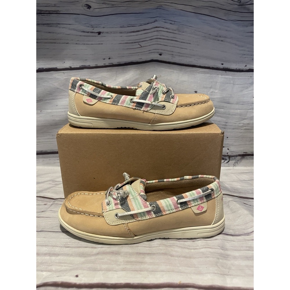 Sperry Top-Sider Memory Foam Shore Sider 3 Eye Boat Women's 4.5M SCK161492